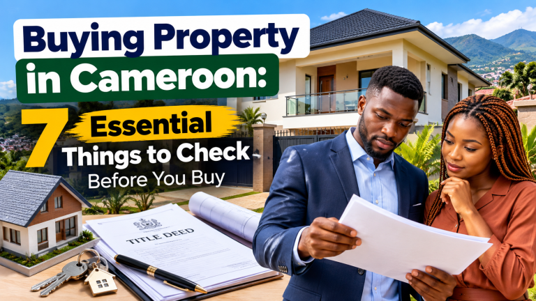 Read more about the article Buying Property in Cameroon: 7 Essential Things to Check Before You Buy